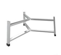 Support de brasero en acier inoxydable avec trous d'aération pour cheminée extérieure, trépied à trois pieds pour feu de camp de 38,1 cm, 49,5 cm, 68,6 cm, pour la cuisine et le camping (68,6 cm)