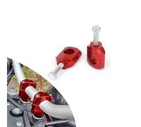 Support de Bride de Montage pour Guidon de Moto - CR125R 00-07 CR250R 99-07 CRF250R 04-17 CRF450R 02-18 CRF450RX 17-18 CRF250X 04-17 CRF450X 05-17 - (1 1/8 "28MM) (Rouge)