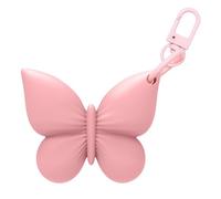 Support de brillant à lèvres - Manchon en silicone 12 x 4,5 cm, couverture souple longue durée | Étui porte-clés papillon, organisateur de baume à lèvres protecteur pour femmes, petite amie, grand-mèr