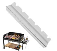 Support de brochettes pour fourchette de barbecue, support de barbecue en acier inoxydable sans contact, base pour outils de grill, garde les brochettes propres et organisées, pour barbecue extérieur