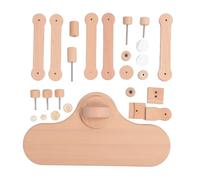 Support de broderie SustVita en bois de hêtre avec rotation à 360°, support de broderie réglable et support de cerceau de point de croix conçu comme un outil de couture pour les