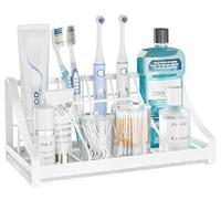 Support de Brosse à Dents à séchage instantané - Organisateur de comptoir de Salle de Bain - Porte-Brosse à Dents électrique pour Enfants - 7 emplacements pour Accessoires d'évier de Salle de Bain