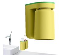 Support de Brosse à Dents Compact - Porte-Brosse à Dents Moderne, Porte-Brosse à Dents pour | Organisateur de Plan de Travail de Salle de Bain, Support Mural de Dentifrice, Organisateur