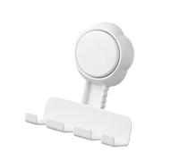 Support de brosse à dents facile à installer, haute puissance d'aspiration qui protège les surfaces résistant à l'eau, idéal pour une utilisation dans la salle de bain