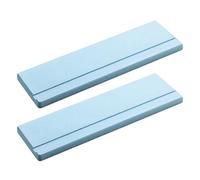 Support de brosse à dents souple en diatomite - 22 x 7,1 cm - Dessous de verre absorbant l'eau pour éviers de salle de bains, hôtels, maisons et espaces publics