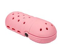 Support de brosse de maquillage en silicone - Organisateur en forme de chaussures | Design de trous élégants, sac de brosse portable, étui de voyage compact avec fonction de protection, scène