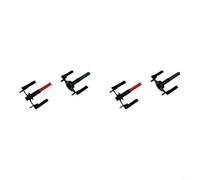 Support de brosse principale de rechange pour Roborock pour Qrevo Curv, compatible avec Curv S5X CurvX Edge S5A 10R 10 pour aspirateurs Qrevo S5V (deux paires)