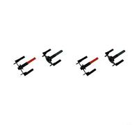 Support de brosse principale pour Roborock Qrevo Curv - Ensemble de support renforcé pour S5X Edge pour modèles Saros 10 (2 paires)