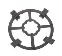 Support de Brûleur de Cuisinière à Gaz Rond en Fonte Noir