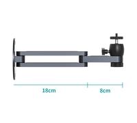 Support de budgétaire mural en alliage d'aluminium,support rapide pour articles universels à trou de vis de 1/4 pouces,capacité de chargement d'1948 XGIMI TD 10 - Type Stand