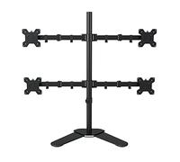 Support de Bureau à Mouvement Complet à 360 degrés for écrans 4pouces, Bras de Montage for écran LCD LED de 10 à 24pouces, capacité de Charge de 8kg par tête(Desktop Stand)