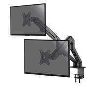 Support de bureau à ressort mécanique 2 écrans PC 17"-27"