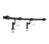 Support de bureau Chief KONTOUR K4G410B pour 4x1 écrans de 19"-24", noir (inclinable)