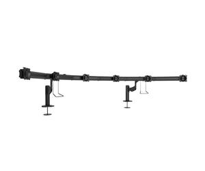 Support de bureau Chief KONTOUR K4G610B pour 6x1 écrans de 10"-24" - noir (inclinable)