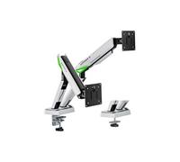 Support de bureau de jeu Aisens à contrepoids pivotant et inclinable pour moniteur-TV 16 kg - 3 piv