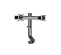 Maclean MC-854 Support de Bureau Double Support de Moniteur avec Support de Table d'ordinateur 17 à 27" VESA 75x75 100x100 à 8kg (pour 2 moniteurs)