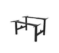 Support de bureau double avec moteur - Coloris noir