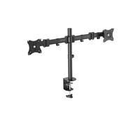 Support de bureau double avec pince 2xLCD max 27 pouces DA-90349