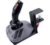 Support de bureau en métal compatible avec Thrustmaster SimTask Farmstick,T-Flight Hotas One,T-Flight Hotas 4,T16000M FCS,TCA Sidestick-Libération rapide/pince robuste/contrôleur