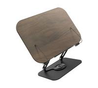 Support de bureau ergonomique à hauteur modifiable avec rotation à 360° pour ordinateurs portables, tablettes, livres lourds, confort de lecture