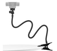 Support de Bureau Flexible avec vis 1 4 Pouce Webcam capacité Charge 1kg pour webcams Smartphones Petites Lampes vidéo LED idéal Le Live Streaming l Enregistrement et enseignement en Ligne