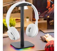 Support De Bureau Lumineux Pour Casque De Jeu, Support De Suspension Pour Casque Pc, Rvb
