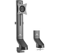 Support de moniteur pour table d'ordinateur Full Motion avec gestion des câbles Homeoffice