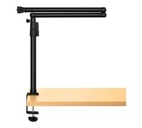 Support de bureau MOUNT LIFT, accessoire de streaming polyvalent, capacité de poids de 2,5 kg, pivot à 360°, réglage de la tête à 180°, réglage de la hauteur à double clip, conception peu encombrante