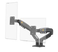 Support de Bureau orientable avec Ressort à gaz pour Deux écrans PC LCD LED 17-32 Pouces jusqu'à 2x9 kg
