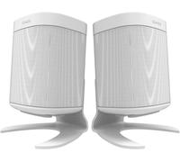Support De Bureau, Pack Double, Blanc, One, One Sl & Play:1 Compatible Avec Les Enceintes Sonos One & Play1