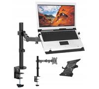 Support de bureau pivotant Maclean MC-883 + pour ordinateur portable MC-764