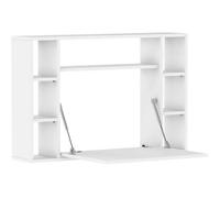Support de Bureau Pliable MUSE Domestique Ordinateur Pliant Blanc Mat/Blanc Brillant