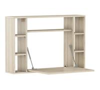Support de Bureau Pliable MUSE Domestique Ordinateur Pliant Chêne Sonoma