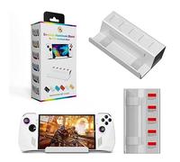 Support de Bureau Portable Console pour ASUS Rog Ally/Steam Deck/Switch, Support antidérapant pour Console de Jeu Support de Base pour Station d'accueil (Argent)