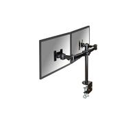 Support de bureau pour 2 écrans LCD - NEWSTAR Full Motion Dual Desk Mount (clamp) FPMA-D960D - Noir