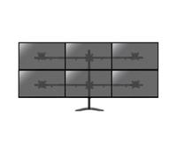 Support de bureau pour 6 écrans moniteurs PC 17"- 32"