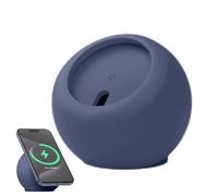 Support de bureau pour chargeur sans fil magnétique, support pour chargeur sans fil - Support de charge en silicone, support de chargeur, base de montage portable, câble de charge non inclus