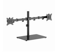 Support de bureau pour deux écrans - GEMBIRD - MS-D2ST-01 - Noir - 17''-32'' - Charge max 9 kg