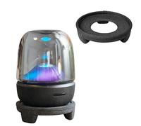 Support de bureau pour Harman Kardon Aura Studio 5 et Studio 4 3, support de haut-parleur EVA anti-vibration Base d'isolation de bureau Pad de protection audio Mount pour SoundSticks 4/5 (noir)