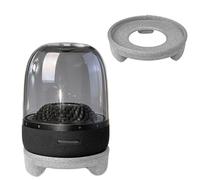 Support de bureau pour Harman Kardon Aura Studio 5 et Studio 4 3, support de haut-parleur EVA anti-vibration Base d'isolation de bureau Pad de protection audio Mount pour SoundSticks 4/5 (gris)