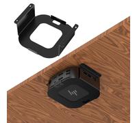 Support de bureau pour HP USB-C Dock G5, support de rangement en fer spécialement conçu pour HP USB-C Thunderbolt Dock G5, facile à installer avec tout le matériel inclus (support noir uniquement)