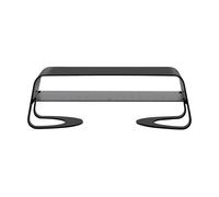 Support de Bureau pour iMac Modèle Curve Riser avec Rangement Intégrée Noir