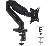 Support de bureau pour moniteur - Maclean - MC-860 - 13"" à 27"" - Inclinaison ajustable - Charge max 8 kg