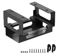 Support de bureau pour station d'accueil CalDigit, Thunderbolt 3/4, compatible avec CalDigit TS3 Plus/TS4/TS5, largeur réglable avec sangles de câble