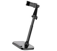 Support de bureau pour téléphone avec support de refroidissement réglable et pliable avec extension réglable à 360°