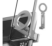 Support de Bureau pour téléphone - Support Rotatif magnétique, Mobile Pliable | de Gadget Universel Robuste, Plateau de Bureau Multifonction réglable, étagère de Cuisine, Espace de tra