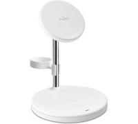 Support De Bureau MagSafe Station 3-En-1 Blanc