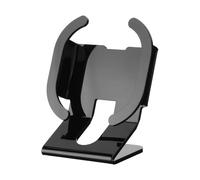 Support de bureau simple pour dédicaté, disponible en deux couleurs avec structure d'inclinaison créative et support de haut-parleur sécurisé
