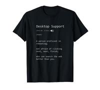 Support de bureau, support informatique, cadeau pour technicien T-Shirt