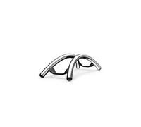 Support de Bureau Vertical pour MacBook Modèle BookArc Flex en Aluminium Argent